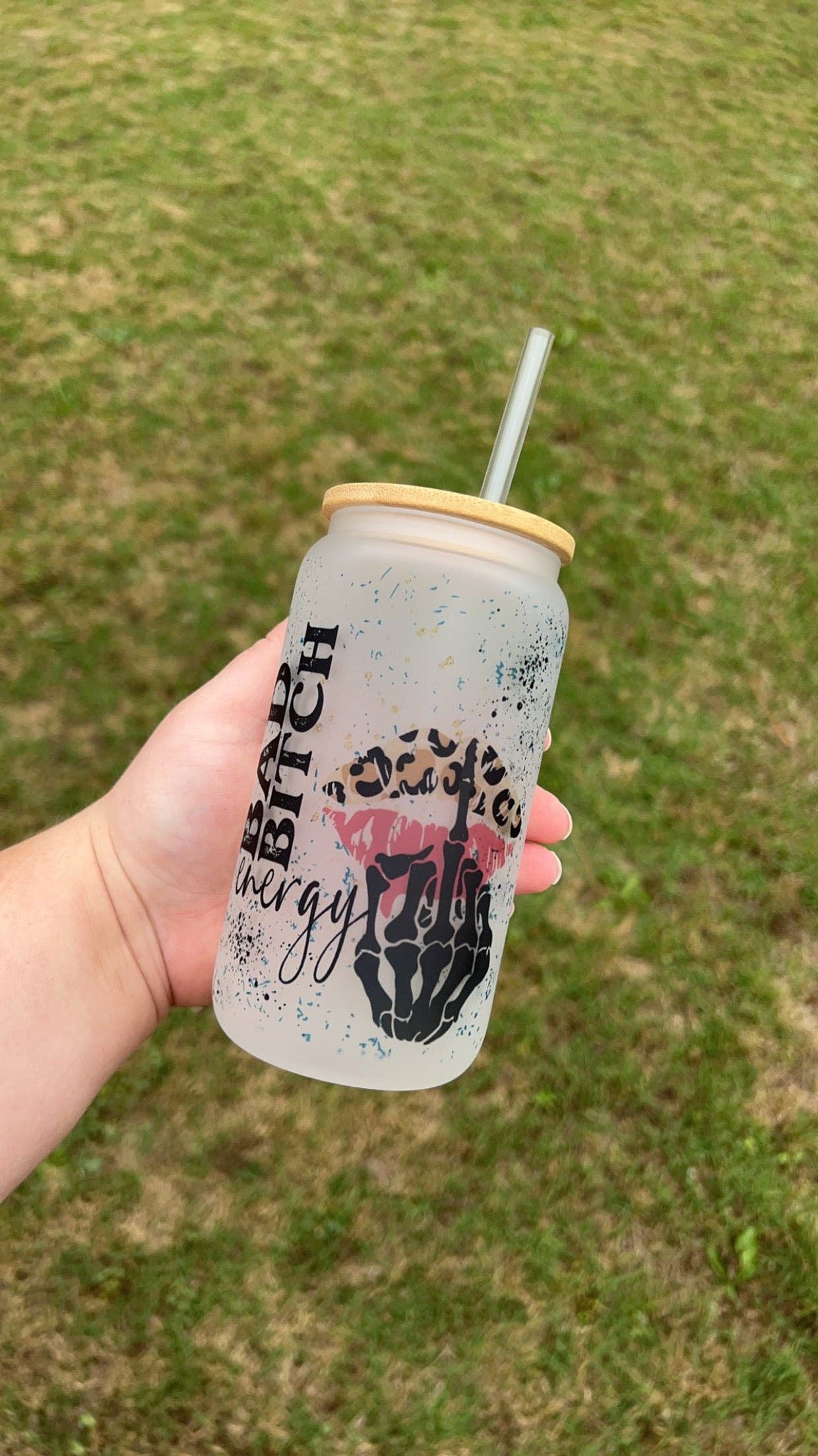 Bad Bitch Energy 16oz Libby Tumbler